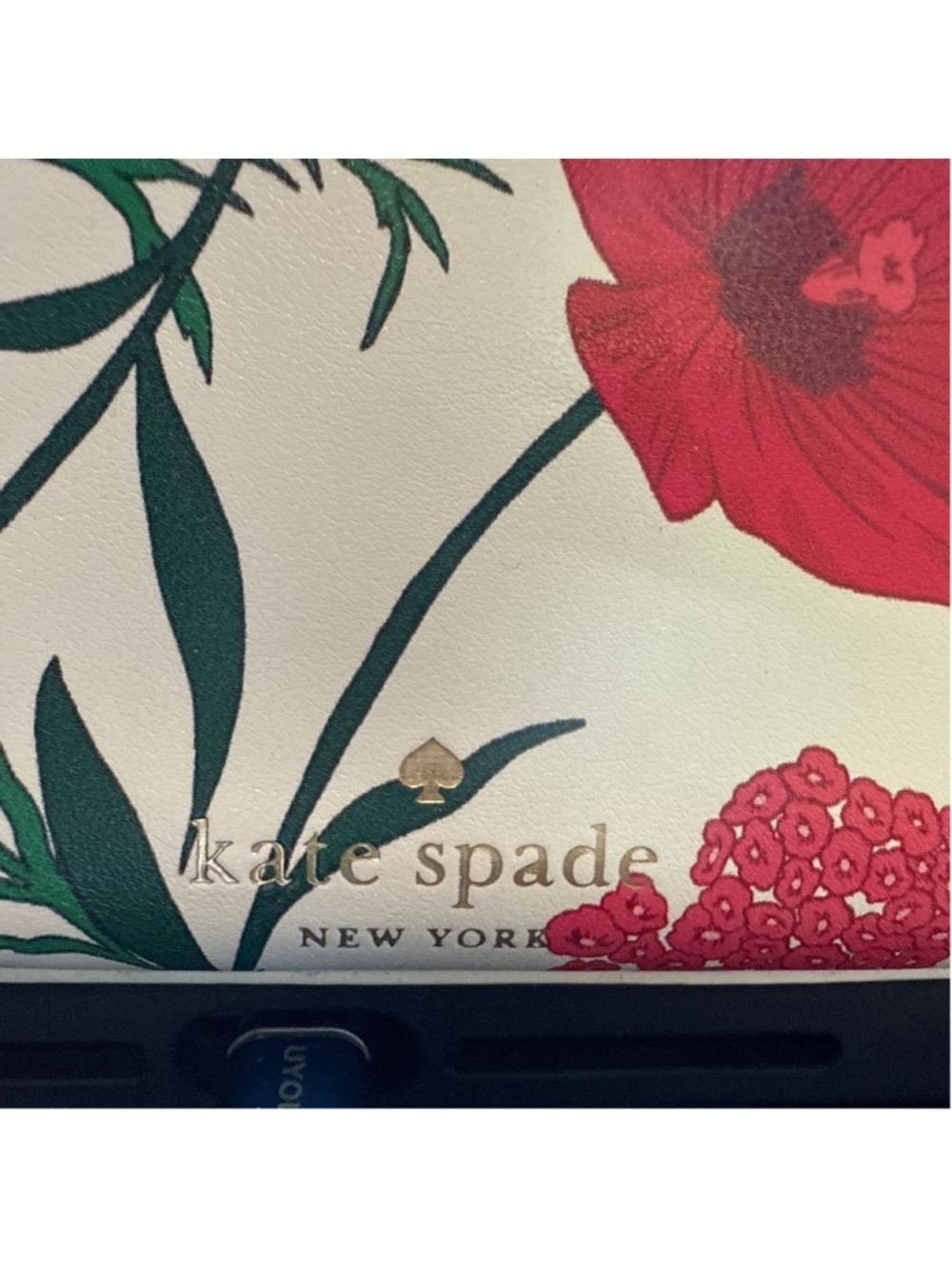 NEW Kate Spade New York Blossom Pencil Case with 6” Ruler NWT - Picture 6 of 8
